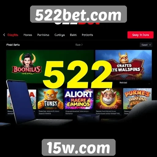 Experiência do usuário no site de 522bet.com